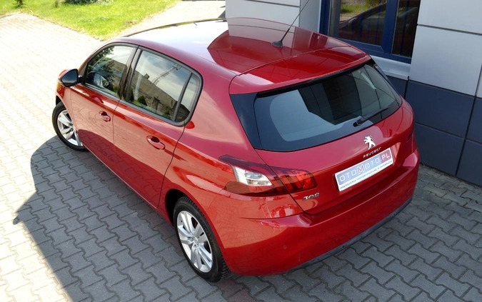 Peugeot 308 cena 34500 przebieg: 236000, rok produkcji 2016 z Brodnica małe 781